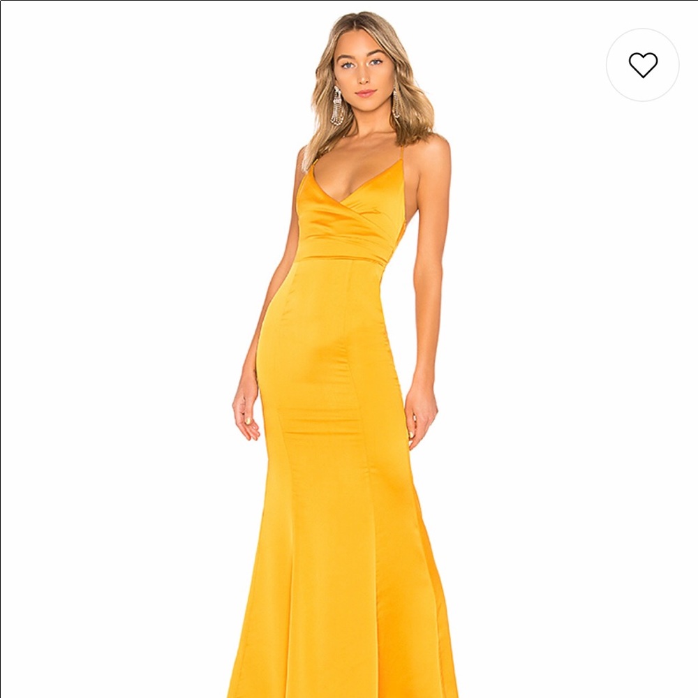 Vilailuck Gown in Golden Yellow
